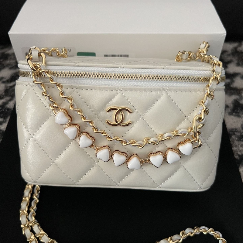 Ch*el cosmetic bags